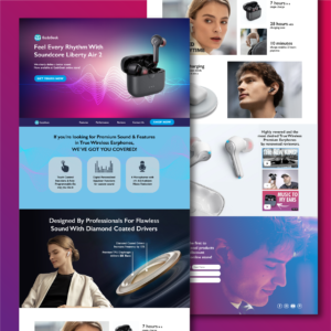 Tech Product Landing Page