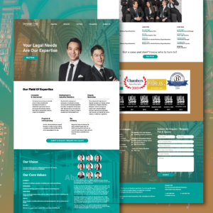 Legal Firm Landing Page