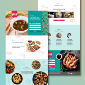 Product Landing Page